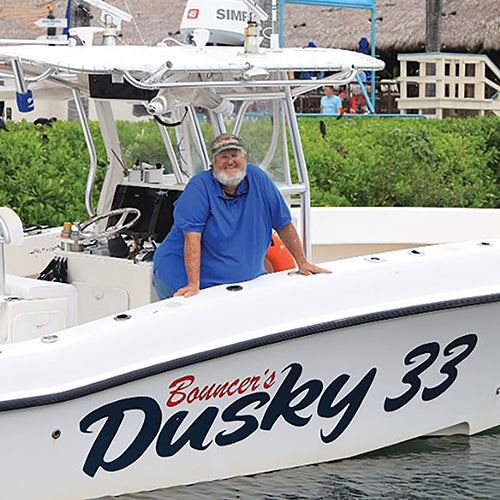 Captain Bouncer Smith uses Blackfin Rods