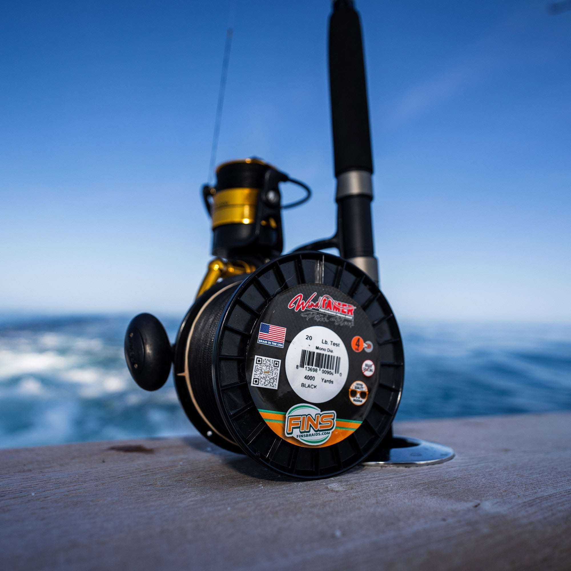 FINS Fishing Braid Blackfin Rods FINS Fishing Braid Blackfin Rods