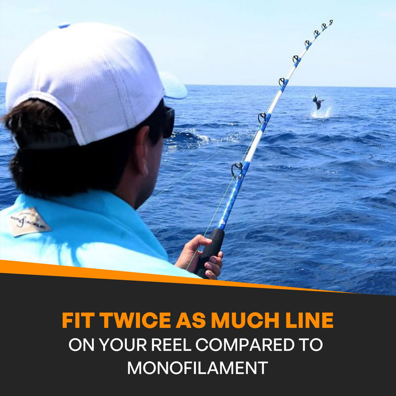 Load image into Gallery viewer, Hollow Core Fishing Braid 60-100lb.