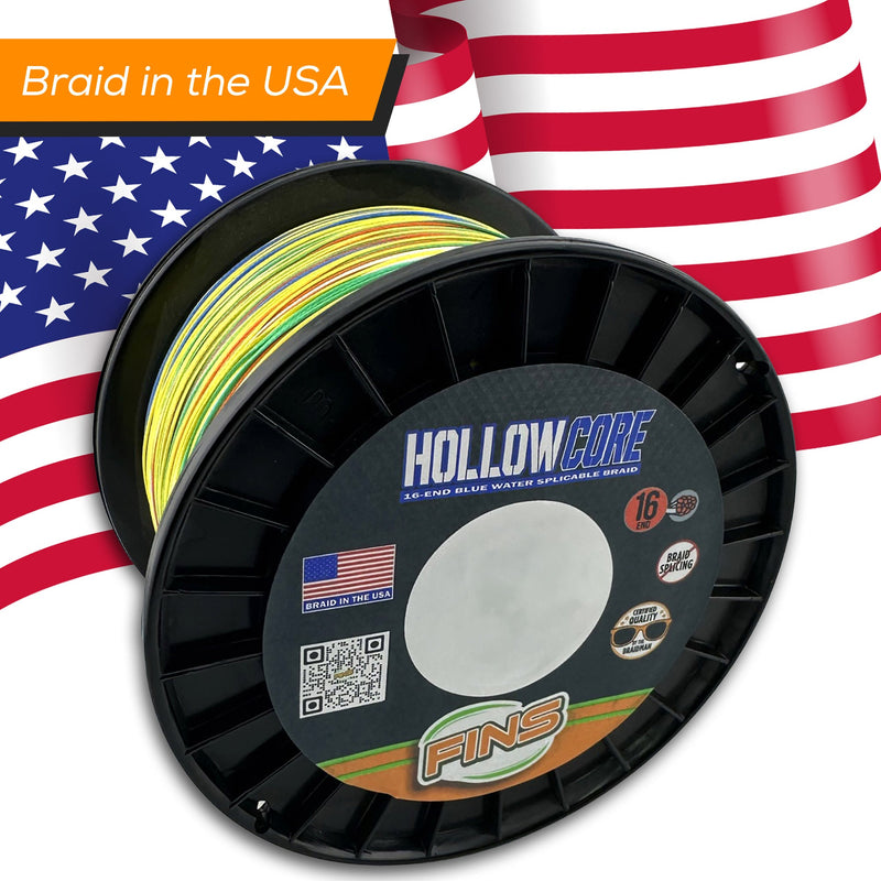 Load image into Gallery viewer, Hollow Core Fishing Braid 60-100lb.