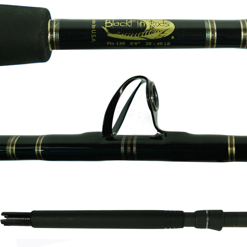 Load image into Gallery viewer, Blackfin Rods Fin 139 Fishing Rod 6'6" Rod