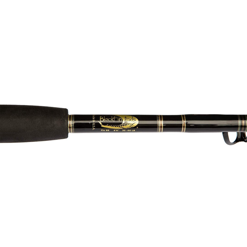 Load image into Gallery viewer, Blackfin Rods Fin 89 Fishing Rod 6'6" Rod 30-50lb Line Weight Stand Up Fishing Rod Targeted Species: Tuna, Mahi Mahi 3