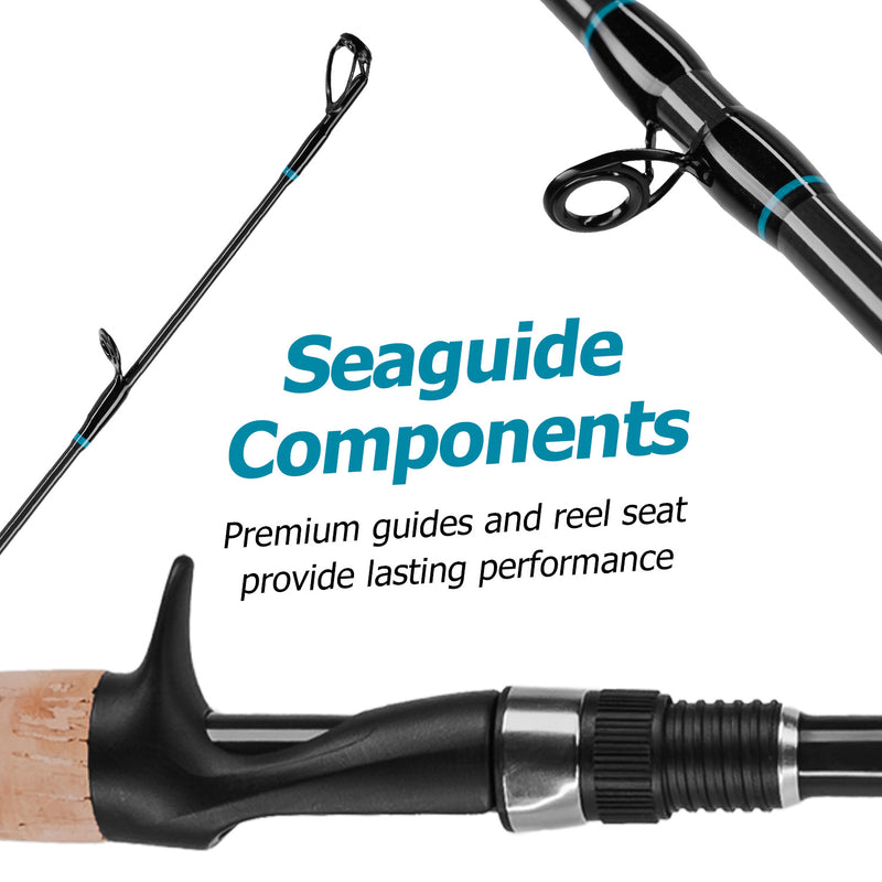 Load image into Gallery viewer, Bass Elite Baitcaster Freshwater Rod