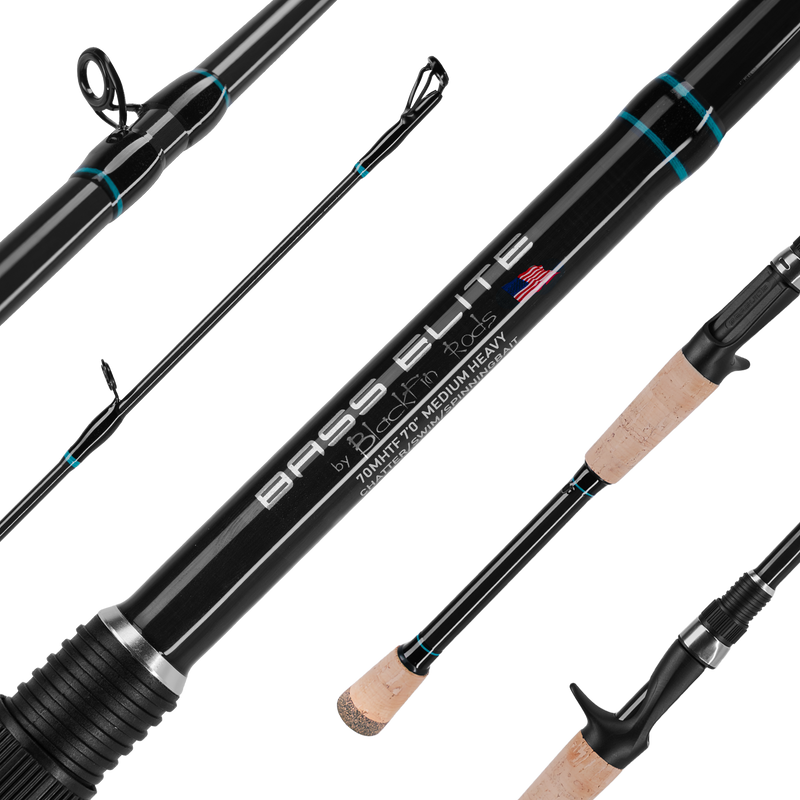 Load image into Gallery viewer, Bass Elite Baitcaster Freshwater Rod