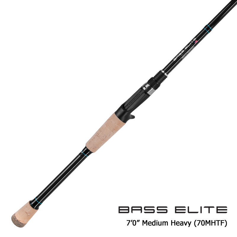 Load image into Gallery viewer, Bass Elite Baitcaster Freshwater Rod