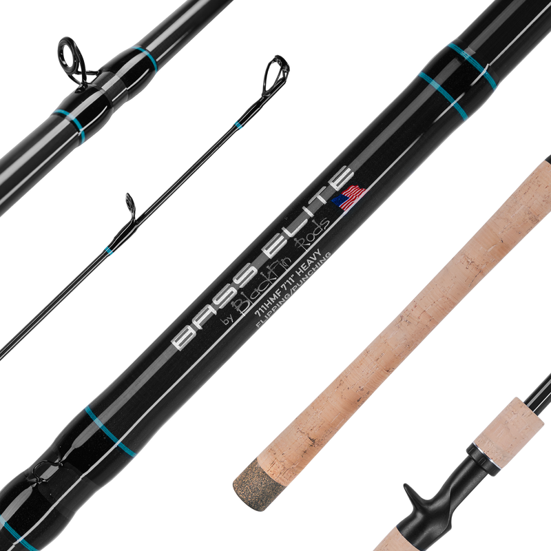 Load image into Gallery viewer, Bass Elite Baitcaster Freshwater Rod
