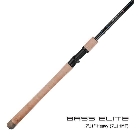Bass Elite Baitcaster Freshwater Rod