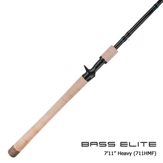 Bass Elite Baitcaster Freshwater Rod