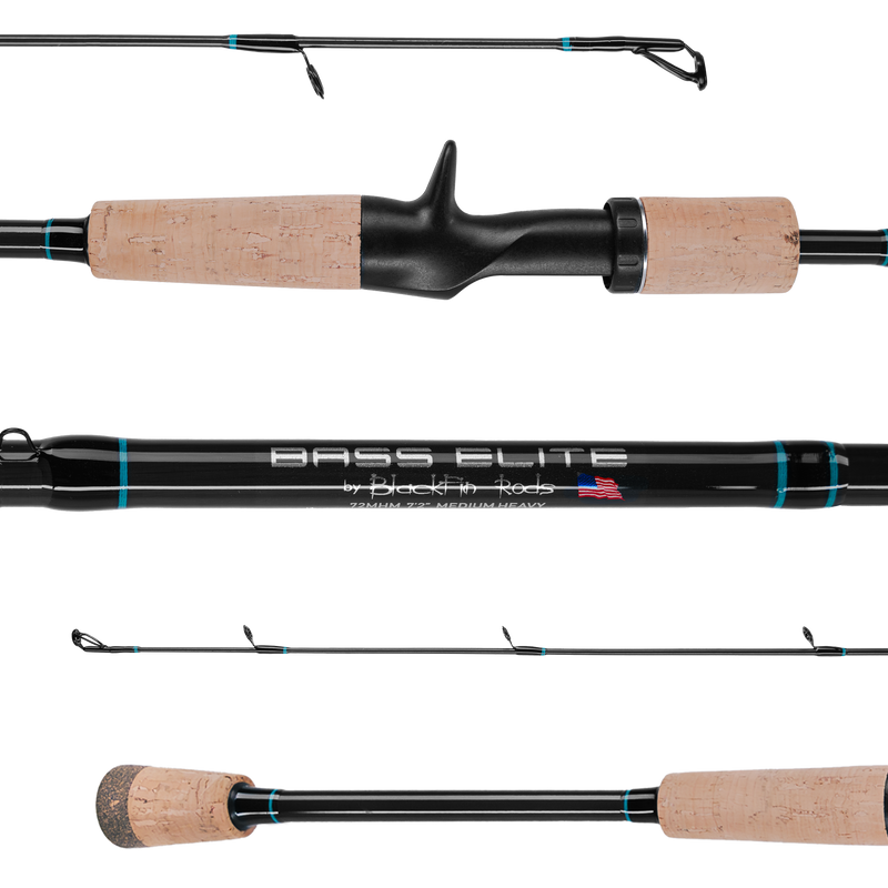 Load image into Gallery viewer, Bass Elite Baitcaster Freshwater Rod