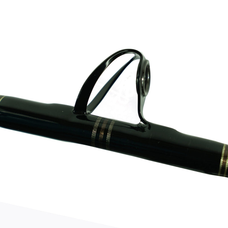 Load image into Gallery viewer, Blackfin Rods Fin 140 Fishing Rod 7'0" Rod 20-40lb Line Weight Circle Hook Rod 100% E-Glass blank Fuji Graphite Reel Seat Slick Butt Fuji Aluminum Oxide Guides Mod Fast Action Targeted Species: Blue Marlin, White Marlin, Mahi Mahi, Tuna