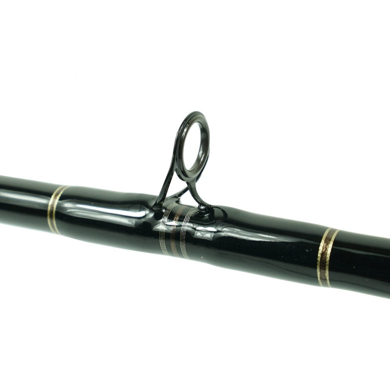 Load image into Gallery viewer, Blackfin Rods Fin 152 Fishing Rod 7'0" Rod 30-50lb Line Weight King Fish Rod 100% E-Glass blank Fuji Graphite Reel Seat Slick Butt Fuji Aluminum Oxide Guides Extremely Fast Action Targeted Species: Tuna, Kingfish, Mahi Mahi, Marlin, Sailfish 4