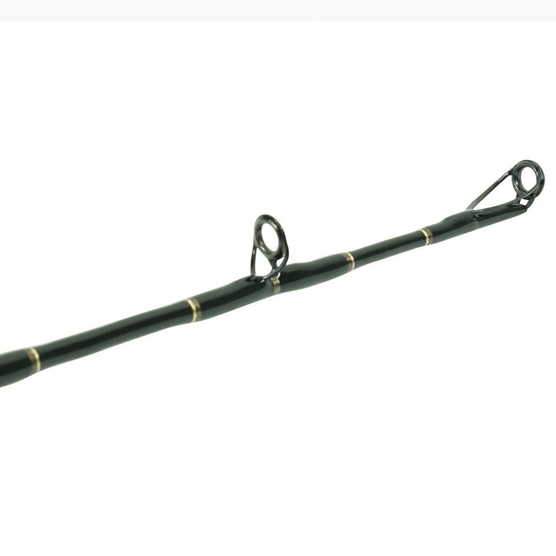 Load image into Gallery viewer, Blackfin Rods Fin 152 Fishing Rod 7'0" Rod 30-50lb Line Weight King Fish Rod 100% E-Glass blank Fuji Graphite Reel Seat Slick Butt Fuji Aluminum Oxide Guides Extremely Fast Action Targeted Species: Tuna, Kingfish, Mahi Mahi, Marlin, Sailfish v5