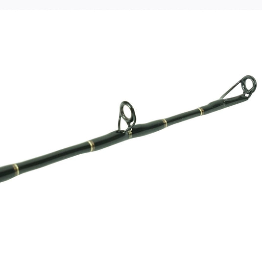 Blackfin Rods Fin 152 Fishing Rod 7'0" Rod 30-50lb Line Weight King Fish Rod 100% E-Glass blank Fuji Graphite Reel Seat Slick Butt Fuji Aluminum Oxide Guides Extremely Fast Action Targeted Species: Tuna, Kingfish, Mahi Mahi, Marlin, Sailfish v5