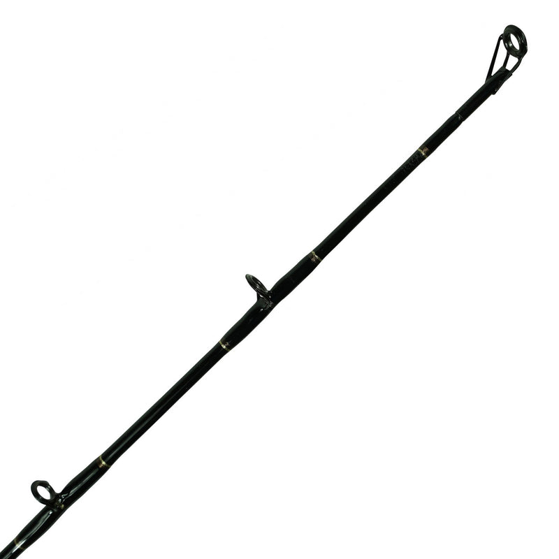 Load image into Gallery viewer, Blackfin Rods Fin 47 Fishing Rod 7'0" Rod 15-30lb Line Weight Bait Casting Rod 100% E-Glass blank Fuji Graphite Reel Seat EVA Fuji Aluminum Oxide Guides Fast Action Pistol Grip - for faster re-casting Targeted Species: Tarpon, Snook, Cobia, Redfish, Striped Sea Bass 4