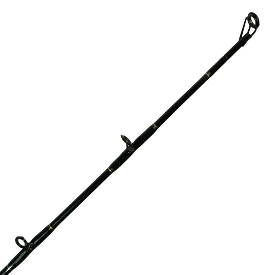 Blackfin Rods Fin 47 Fishing Rod 7'0" Rod 15-30lb Line Weight Bait Casting Rod 100% E-Glass blank Fuji Graphite Reel Seat EVA Fuji Aluminum Oxide Guides Fast Action Pistol Grip - for faster re-casting Targeted Species: Tarpon, Snook, Cobia, Redfish, Striped Sea Bass 4