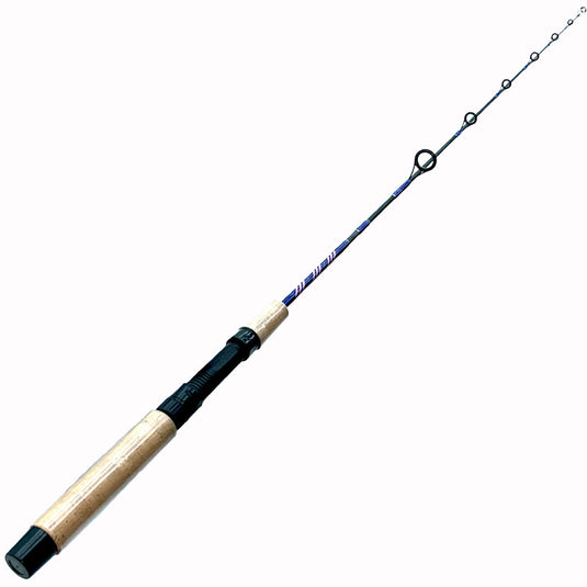 Li'l Finz Purple and pink full rod shown.