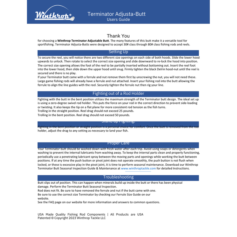 Load image into Gallery viewer, Terminator Adjustable Butt