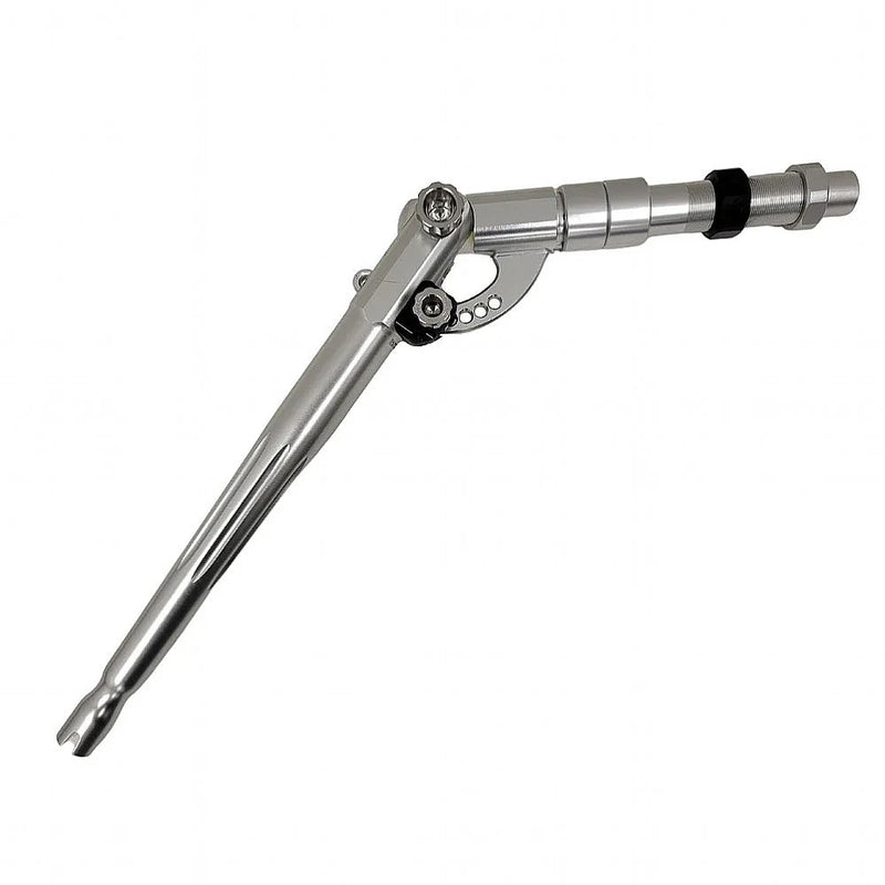 Load image into Gallery viewer, T-10x Adjusta-butt shown in silver.