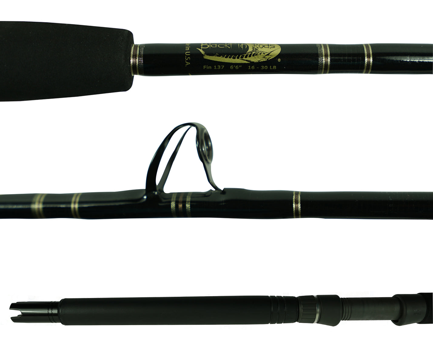 Blackfin 8' Gaff with 2 WT Hook – Blackfin Rods