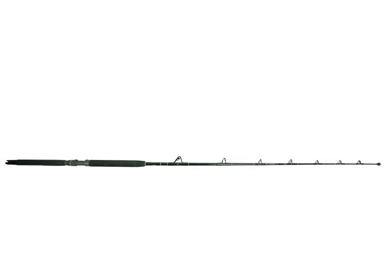 Load image into Gallery viewer, Blackfin Rods Fin 140 Fishing Rod 7&#39;0&quot; Rod 20-40lb Line Weight Circle Hook Rod 100% E-Glass blank Fuji Graphite Reel Seat Slick Butt Fuji Aluminum Oxide Guides Mod Fast Action Targeted Species: Blue Marlin, White Marlin, Mahi Mahi, Tuna
