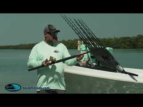 Load and play video in Gallery viewer, Blackfin Rods Fin 131 7&#39;0&quot; Circle Hook Fishing Rod 20-40lb
