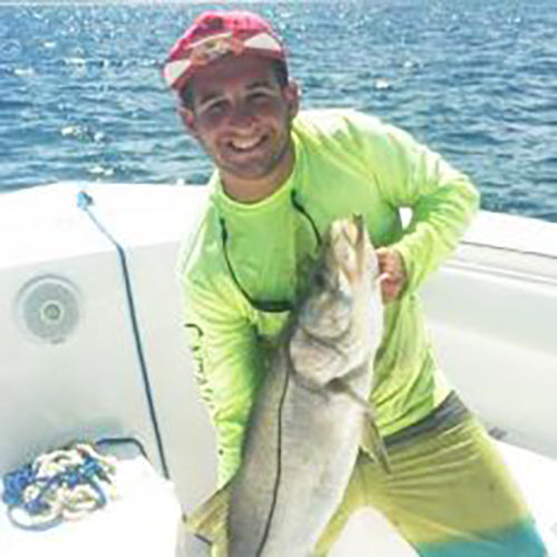 Captain Jonathan Kranker uses Blackfin Rods