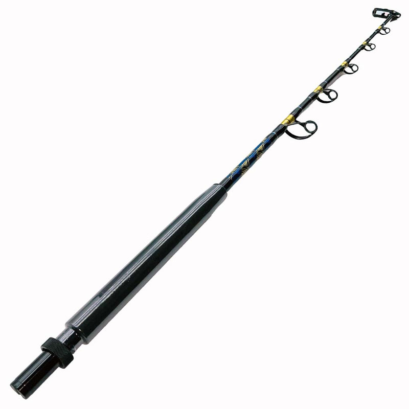 Load image into Gallery viewer, #58 Limited Edition &quot;Seas the Day&quot; 50-80lb Wahoo trolling rod TTF: 49 5/8&quot; (BLADE ONLY)
