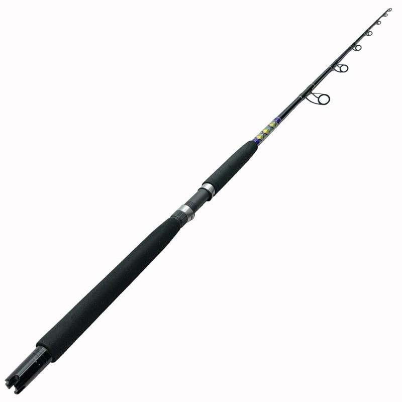 Load image into Gallery viewer, #77 Limited Edition &quot;Seas the Moment&quot; 7&#39;0&quot; 30lb Spinning Rod. Full rod is shown in photo
