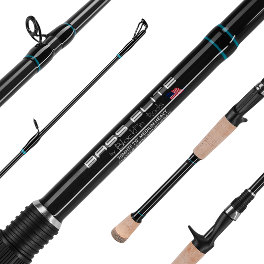 Bass Elite Baitcaster Freshwater Rod Bass Elite Baitcaster Freshwater Rod
