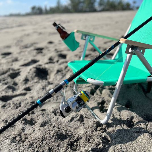 Beach Walker Surf Rod 10’. with chair