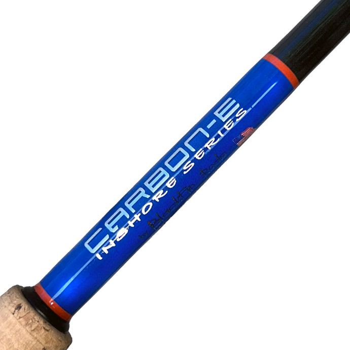 Limited Edition "School Colors" Carbon Elite Inshore Rod in Blue & Orange