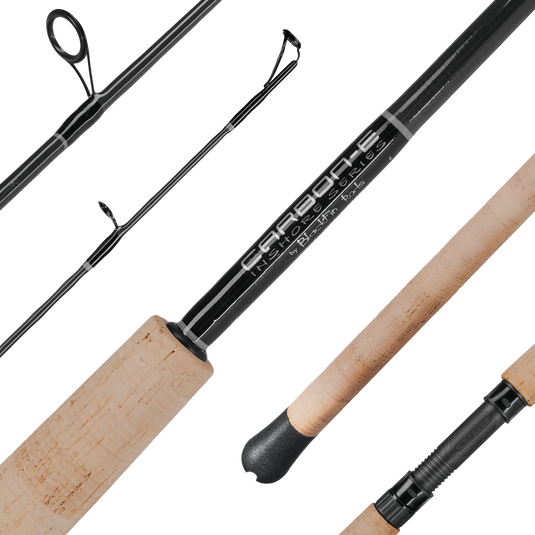 a fishing pole makes an angle of 20 Carbon Elite Full Grip Inshore Rod – Blackfin Rods