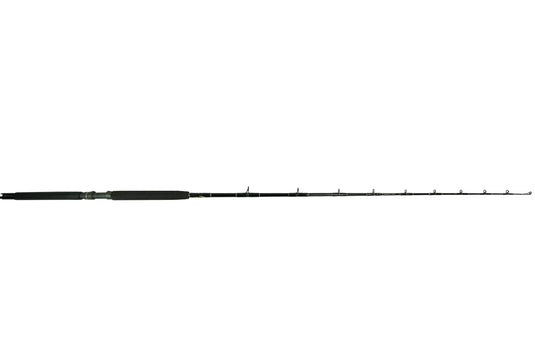 Blackfin Rods Fin 151 Fishing Rod 7'0" Rod 20-50lb Line Weight King Fish Rod 100% E-Glass blank Fuji Graphite Reel Seat Slick Butt Fuji Aluminum Oxide Guides Extremely Fast Action Targeted Species: Tuna, Kingfish, Mahi Mahi, Marlin, Sailfish