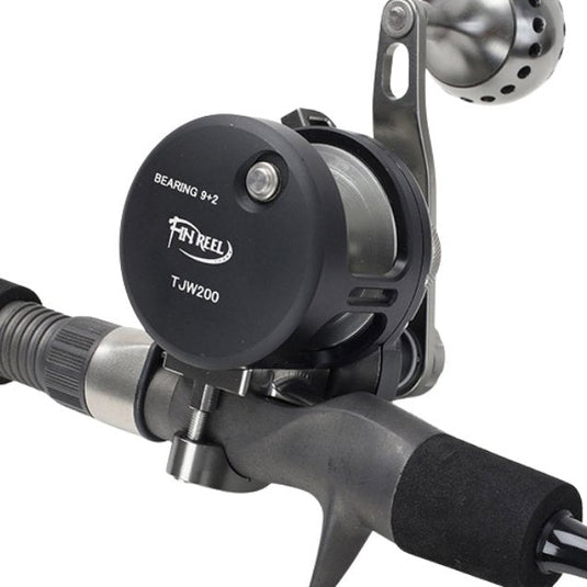 The JG20 Slow Pitch Jigging Rod & Reel Combo is paired with SPPE3050C a size 20 Conventional Reel. Product Features:  Solid Hand Made Construction Light Weight and Durable Very Sensitive High Performance, Power Rating 3-5 Made of Japanese Toray Carbon Fiber EVA Grips with Rubber Comfort Gimbal Rated for Jigs 120-300g Strong Fishing Power High Speed, Lightweight Reel with Power Knob