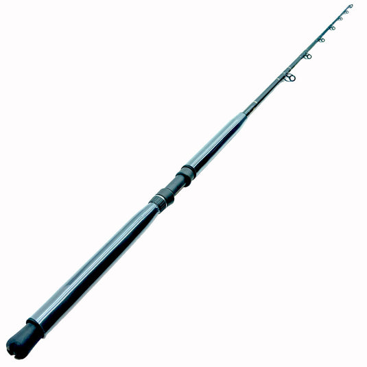 HUNTING BLACK MH+H Double Tips Spinning Fishing Rod Carbon Throw Rod Sea Fishing  Rod For Saltwater
