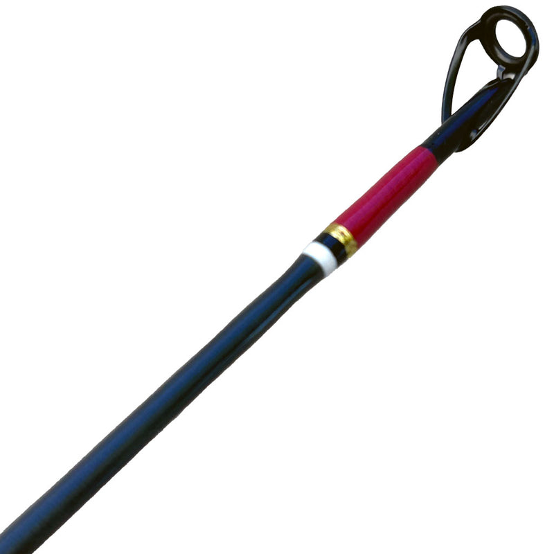 Load image into Gallery viewer, Limited Edition &quot;School Colors&quot; Carbon Elite Inshore Rod in Garnet, Gold, Black &amp; White
