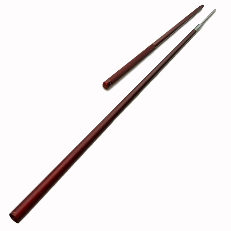 Load image into Gallery viewer, The Blackfin Quick-Stick Harpoon is a must if you are fishing for swordfish or giant tuna. This 10 foot, 13lb tip-weighted harpoon comes in 4 pieces and is made of anodized steel. Blackfin Quick-Stick Red Harpoon in two pieces.
