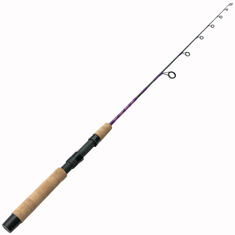 Load image into Gallery viewer, Li&#39;l Finz Plum Purple and Cotton Candy Pink. Full rod shown. 
