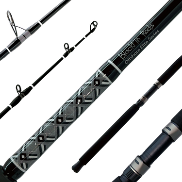 Black Control Rods Offshore Elite Saltwater Fishing Rods | Deep Drop, Pitch & Trolling ...