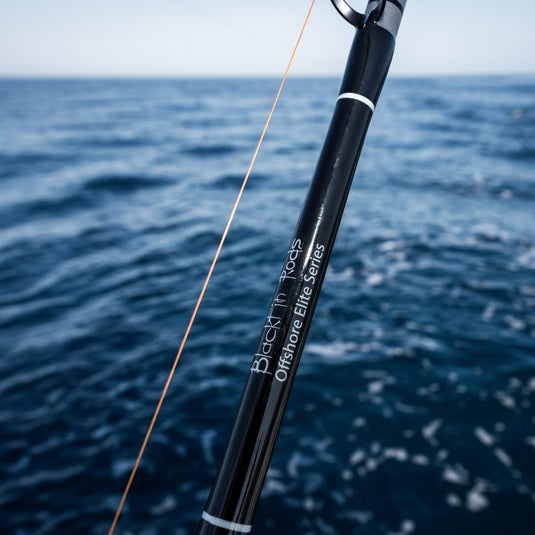 deep sea fishing pole length Fiblink Saltwater Rod 1 Piece Trolling Rod Drop Roller Rod Big Game Conventional Boat Heavy Duty Fishing (5'6",80-120lbs) : Sports & Outdoors and deep drop Choosing the Proper Rod Length