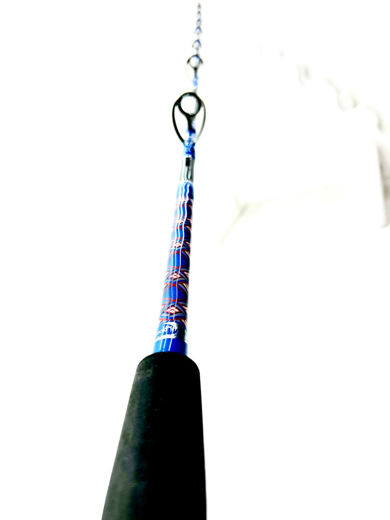 Load image into Gallery viewer, #01 Limited Edition 4th of July 6ft bait caster rod handle
