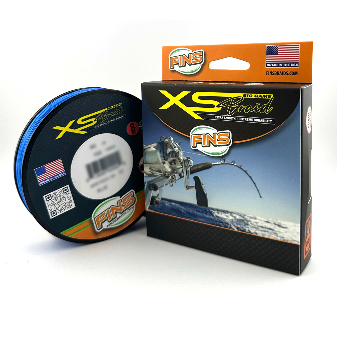 big fishing line spool XS Big Game Fishing Braid 40-80lb. – Blackfin Rods