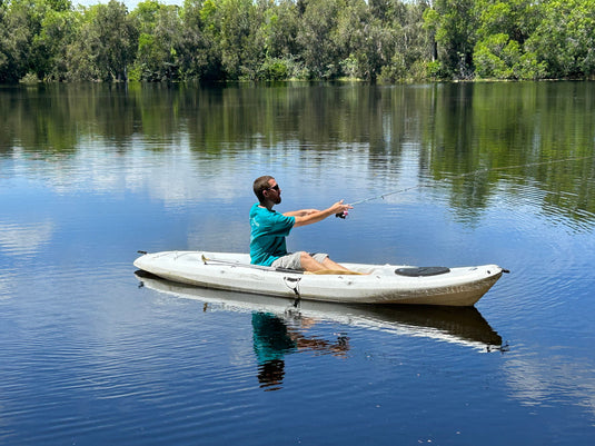 Kayak Bass Fishing Gift For Men Women Boys, Tan Kayaking