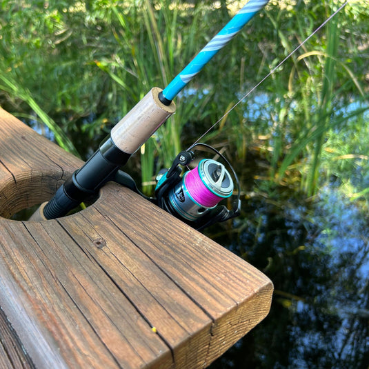 DOckwalker fishing rod by Blackfin Rods. Designed for dock and kayak fishing.