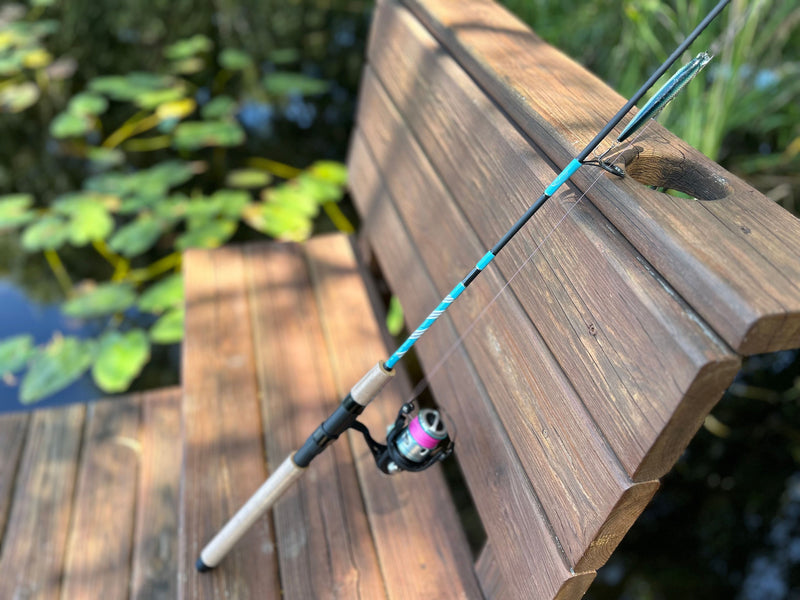 Load image into Gallery viewer, DOckwalker fishing rod by Blackfin Rods. Designed for dock and kayak fishing.
