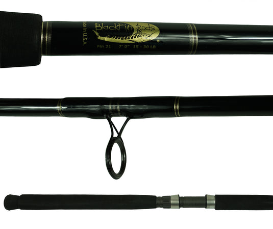 Blackfin Rods Fin 21 7'0 Spinning Fishing Rod 15-30lb