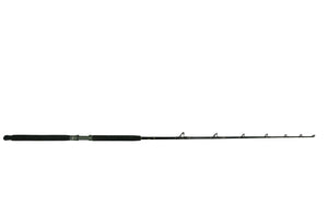 Blackfin Rods Fin 64 Fishing Rod 8'0" Rod 50-80lb Line Weight Bottom Fishing Rod 100% E-Glass blank Fuji Graphite Reel Seat EVA Fuji Aluminum Oxide Guides Stainless steel Foulproof Guides Fast Action Targeted Species: Bottom Fishing, Snapper, Grouper, Amberjack 2