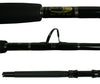 Blackfin Rods Fin 126 Fishing Rod 6'0" Rod Line Wt. 60-100# Stand Up Rod 100% E-Glass blank Aluminum Reel Seat Slick Butt Fuji Aluminum Oxide Guides Extremely Fast Action Targeted Species: Tuna