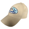 Blackfin Rods Khaki Hooked on Excellence Hat with Blackfin Logo. side view