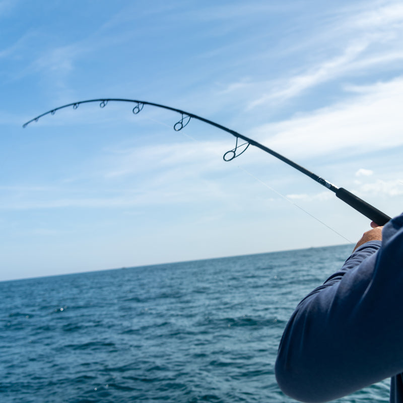 Load image into Gallery viewer, Fishing with the Blackfin Solo Rod
